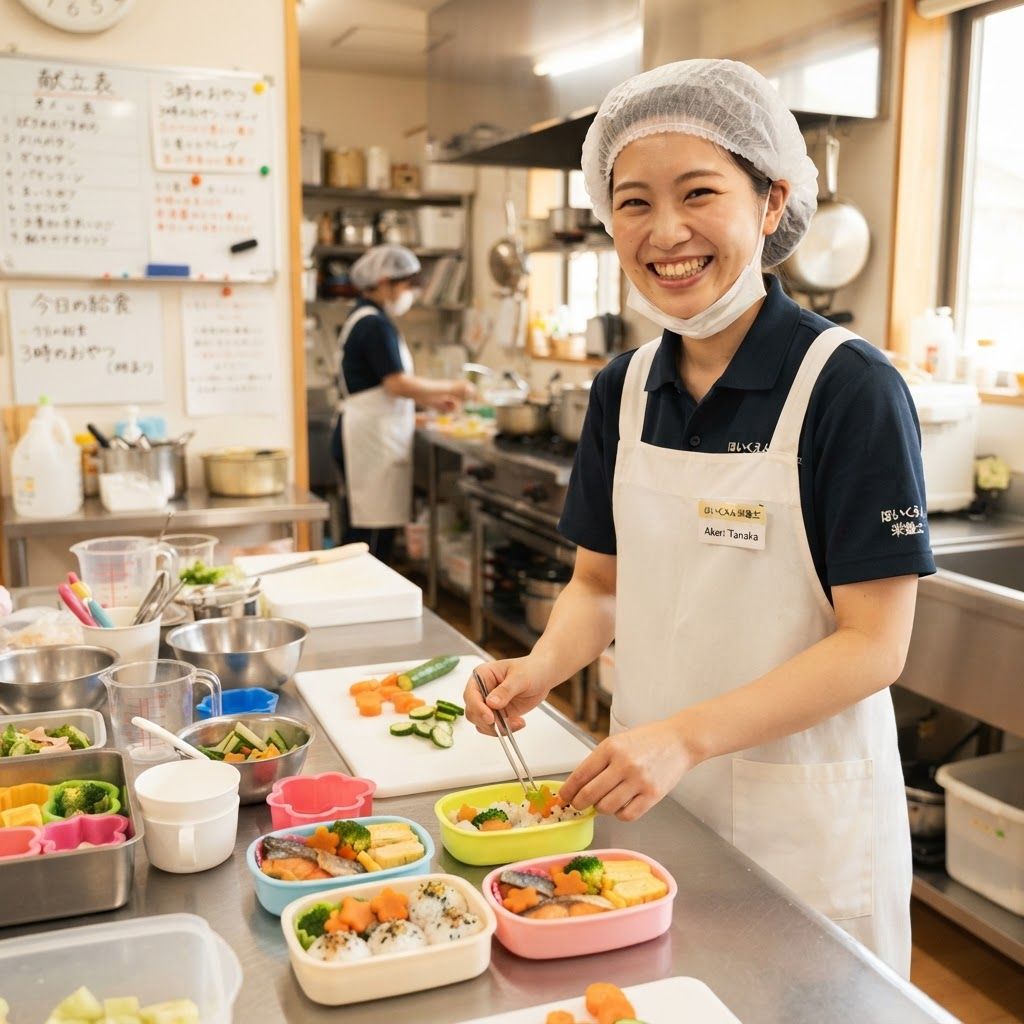 認可保育園の栄養士